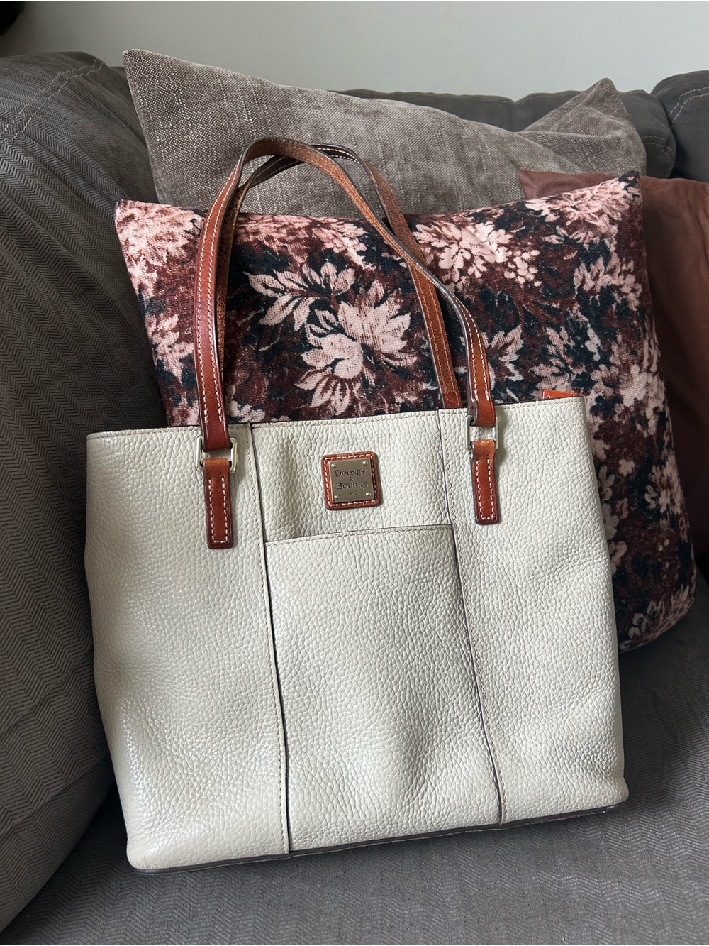 Dooney & Bourke Pebble Grain Lexington Tote